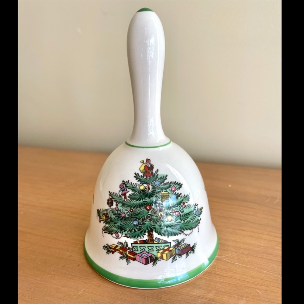 Vintage Spode Christmas Tree Bell 1959